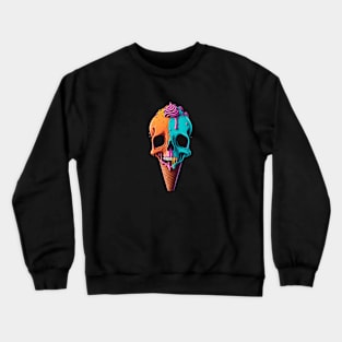 Ice Cream Skull Crewneck Sweatshirt